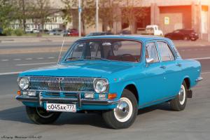 Велюровые коврики в салон Волга 24 (Volga 24) Педаль из пола