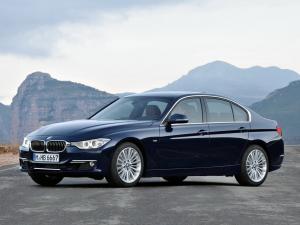 Коврики 3D в салон Bmw 3 (F30) (2011) с бортиком