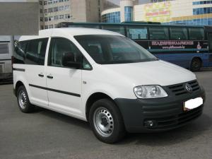 Коврики в салон Volkswagen Caddy 3 (Фольксваген Кадди 3)с бортиком