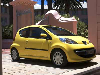 Велюровые коврики в салон Peugeot 107 (Пежо 107)