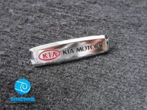 Лейбл металлический Kia Motors (Киа Моторс) цветной