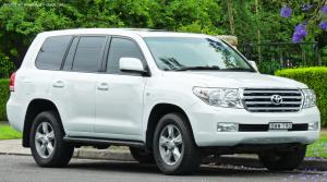 Коврик в багажник Toyota LC 200 (J20A) (2007) с бортиком
