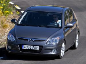 Коврики в салон Hyundai i30 (2007-2012) с бортиком 