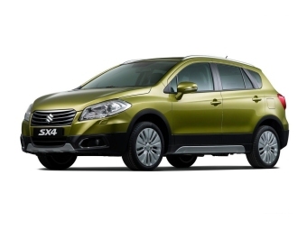 Коврики в салон Suzuki SX4 2 (Сузуки СХ4 2) (2013-)с бортиком