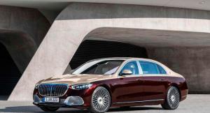 Коврики в салон Mercedes S-class 580 2 Maybach (2021-2022)