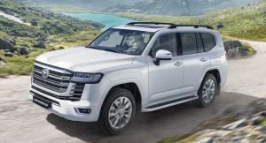 Велюровые коврики в салон Toyota Land Cruiser 300 (2021-н.в.) 