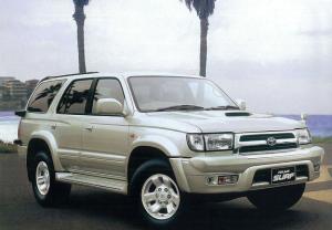 Коврик в багажник Toyota Hilux Surf N185 (1995-2002) с бортиком