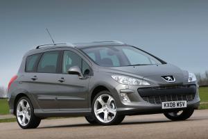 Коврики в салон Peugeot 308 (2008-2014) с бортиком