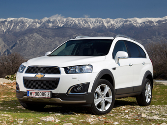 Коврики в салон Chevrolet Captiva 2012-н.в.