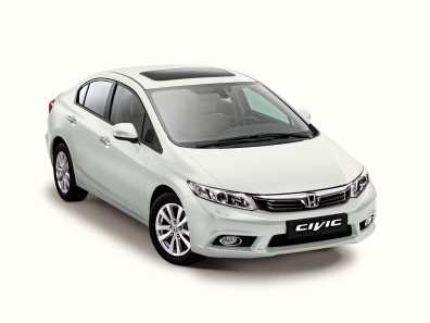 Коврики в салон Honda Civic 9 sedan (Хонда Цивик 9 Седан) с бортиком