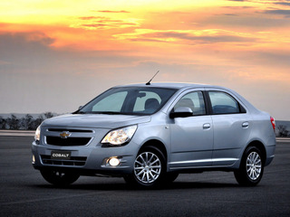 Коврики в салон Chevrolet Cobalt (Шевроле Кобальт) с бортиком