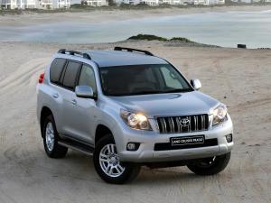 Коврик в багажник Toyota LC 150  Prado (J150) (2010) с бортиком