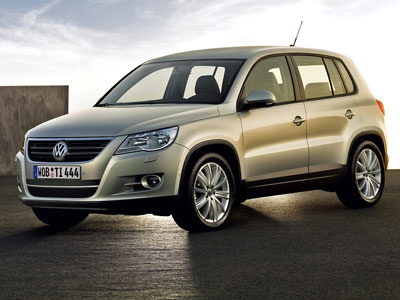 Коврики в салон Volkswagen Tiguan (Фольксваген Тигуан)с бортиком