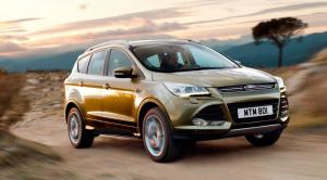 Коврики 3D в салон Ford Kuga (2013-) с бортиком