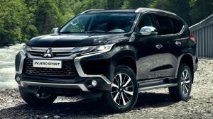 Велюровые коврики в салон Mitsubishi Pajero Sport 3 (2015-н.в.) 