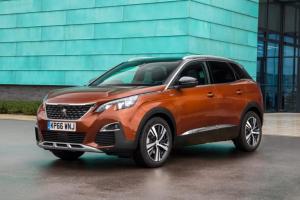 Коврики в салон Peugeot 3008 (2017-н.в.) 3D с бортиком
