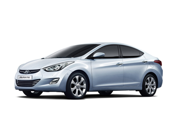 Коврики в салон Hyundai Elantra 5 MD (Хендай Элантра 5 МД) (2011-) с бортиком 