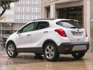 Коврики 3D LUX в салон Opel Mokka с бортиком