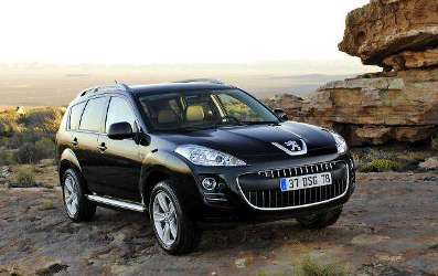 Велюровые коврики в салон Peugeot 4007 (Пежо 4007)