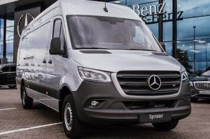 Коврики в салон Mercedes-Benz Sprinter lll (Мерседес Спринтер 3) (2018-)с бортиком