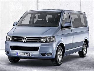 Коврики в салон Volkswagen Multivan T5 (Фольксваген Мультивен Т5) 3D с бортиком