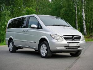 Коврики в салон Mercedes-Benz Viano W639 (2003-2013) (3 ряда)с бортиком