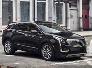 Коврик в багажник Cadillac XT5 (Черный Стандарт)