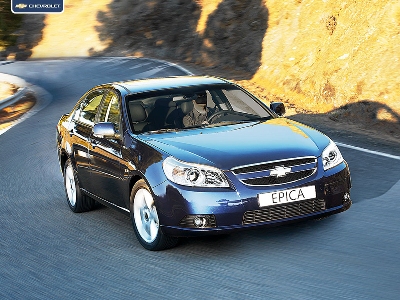Велюровый коврик в багажник Chevrolet Epica(Шевроле Эпика)
