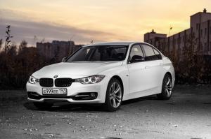 Коврики 3D в багажник Bmw 3 F30 (2011-н.в) с бортиком