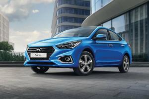 Коврики в салон Hyundai Solaris 2 (2017-н.в.) с бортиком 