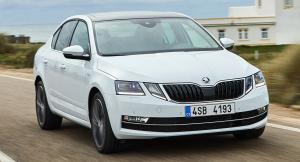 Коврики 3D LUX в салон Skoda Octavia 3 A7 (2013-н.в.) с бортиком