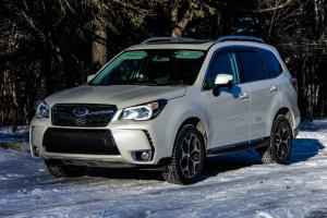 Коврики в салон Subaru Forester SJ (2013-2018) 3D с бортиком