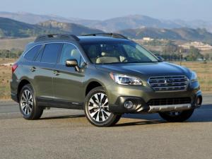 Коврики в салон Subaru Outback (2015-н.в.) с подпятником