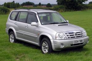 Резиновый коврик в багажник Suzuki Grand Vitara XL (1998-2005) с бортиком 