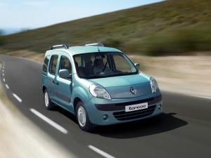 Коврики в салон Renault Kangoo 2 (2008-н.в.) 1 ряд бежевый 3D с бортиком