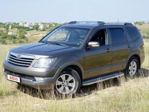 Коврики в салон Kia Mohave (2009-н.в.) 3 ряд  с бортиком
