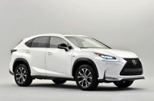 Коврики в салон Lexus NX (Лексус НХ) (2014) с бортиком