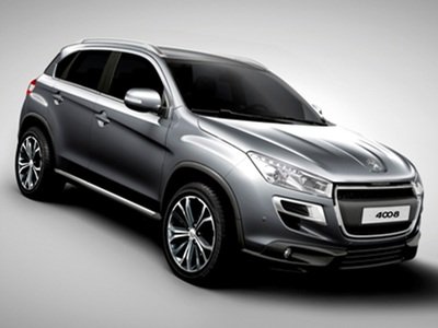 Велюровые коврики в салон Peugeot 4008 (Пежо 4008)