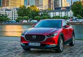 Резиновые коврики в салон Mazda CX-30 (2020-) с бортиком