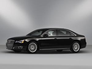 Коврик в багажник Audi A8 Long (2002-2010) с бортиком