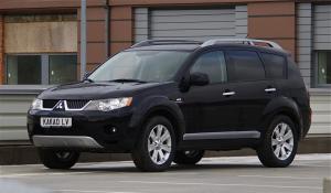 Велюровые коврики в салон Mitsubishi Outlander 4х4 (2003-2008)