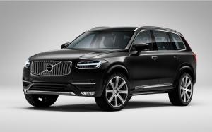 Коврики 3D в салон Volvo XC90 (2015-н.в.) с бортиком