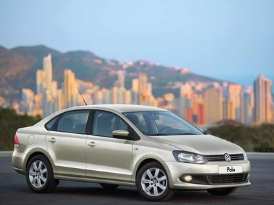 Коврики в салон Volkswagen Polo V Sedan (Фольксваген Поло Седан) (с крепежом)