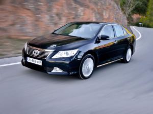 Коврики в салон Toyota Camry V50 (2011-2017) бежевый