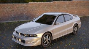 Велюровые коврики в салон Mitsubishi Galant 8 Sedan (1996-2003)