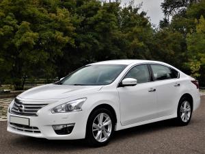 Коврики в салон Nissan Teana (2008-2014) бежевый с бортиком