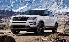Коврики в салон Ford Explorer 5 (2015-2019) 2 ряда	
