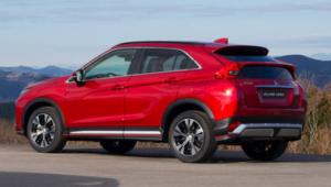 Коврик в багажник в багажник Mitsubishi Eclipse Cross с бортиком