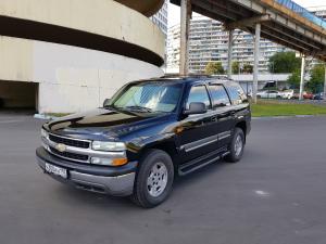 Резиновый коврик в багажник Chevrolet Tahoe (2006-2014) с бортиком