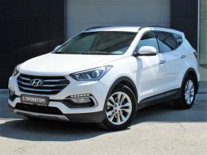 Коврики 3D LUX в салон Hyundai Santa Fe 3 DM  (2012-2018) с бортиком